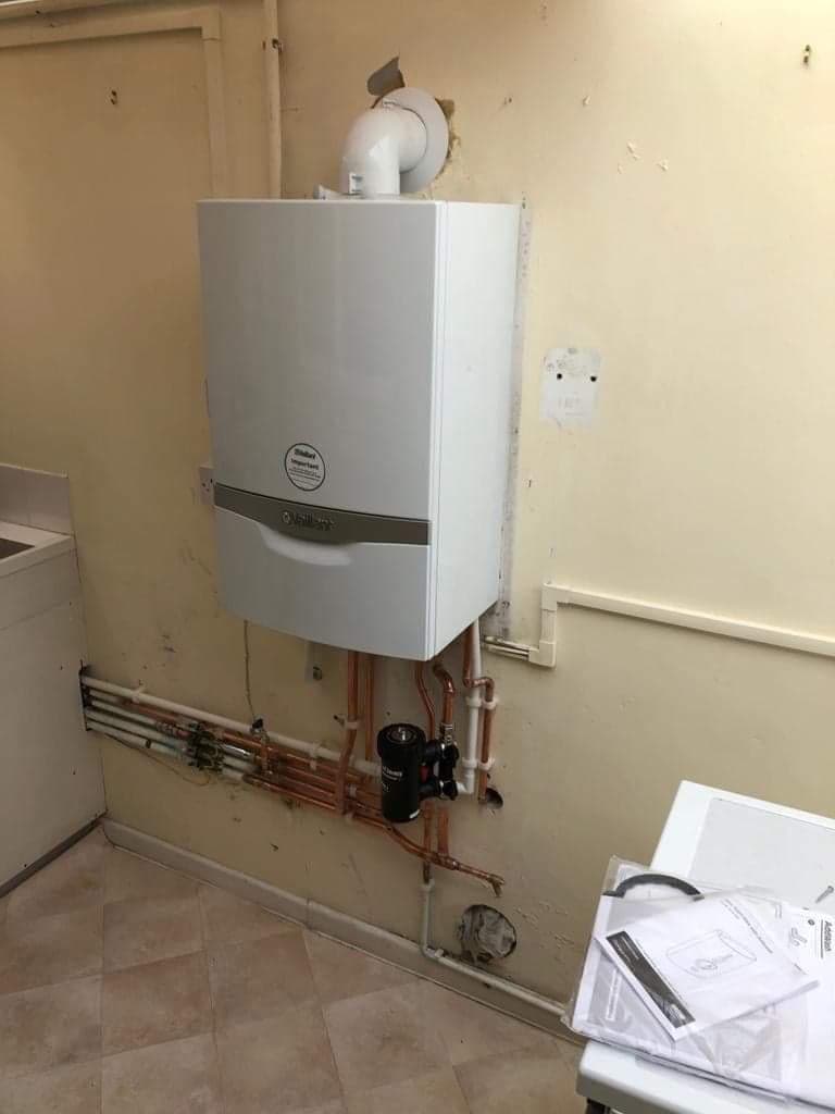 New gas boiler installation by Linked Plumbing & Heating